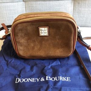 Dooney & Bourke suede camera crossbody